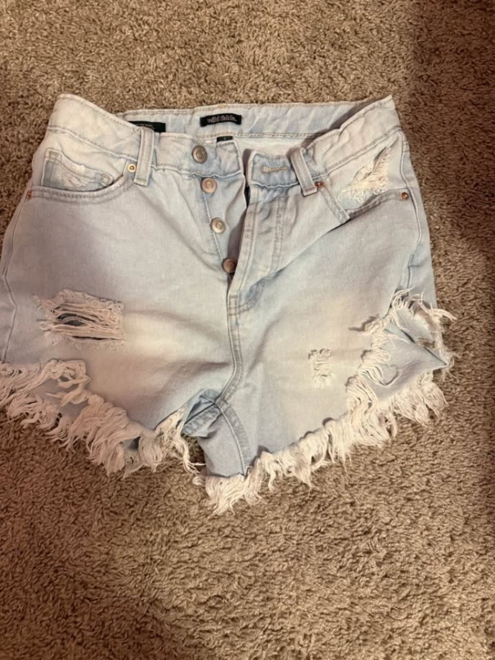 Wild Fable women's button up shorts, size 0